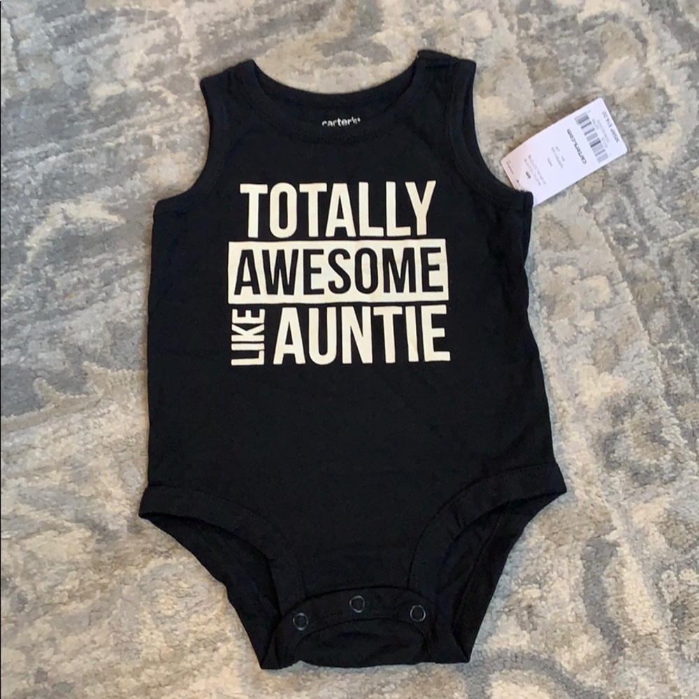 carter’s NWT 6m onesie tank